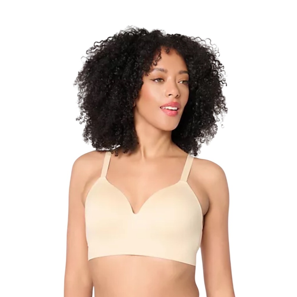 Truekind Supportive Comfort Wireless Shaping Bra Beige Nude 3XL New With Tags